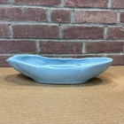 Weller Pottery Planter Blue, Garland, Flowers — photo 2
