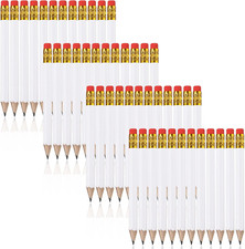 48 Pieces Golf Pencils Mini Half Pencils with Eraser Short with Erasers Bulk Sma