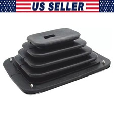 Small Rubber Shifter Boot Kit Universal With Chrome Plate 5-58 X 6-34 New Small Rubber Shifter Boot Kit Universal With Chrome Plate 5-58 X 6-34 New