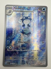 Pokémon TCG Poliwhirl 176/165, Scarlet & Violet 151 Illustration Rare, Near Mint on eBay