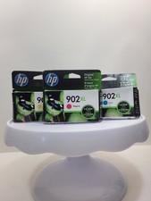 Genuine HP 902XL Ink Cartridges Lot of 3 Yellow, Cyan, Pink Magenta NEW