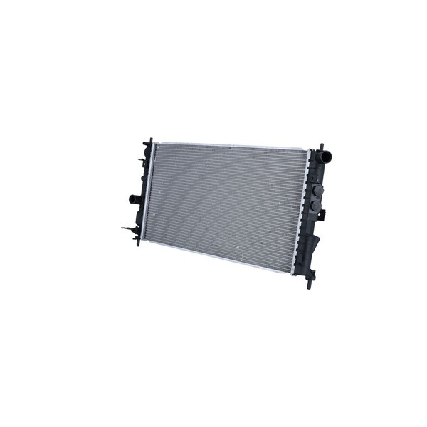 KüHler MotorküHlung KüHlrippen GelöTet 607 - 366 Mm Alu Nrf FüR U.A. Opel Vectra-image