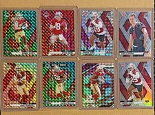 SF 49ers 26 Card Lot - 2025 Mosaic George Kittle Prizm + Pearsall Silver & More