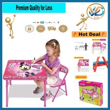 Disney Minnie Mouse Table  Chair Set for Toddlers 2-5 - Metal/Plastic, Wash...
