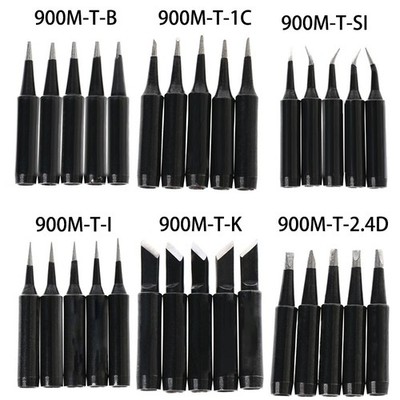 5PCS Set L?tnacharbeit L?tspitzen F��r Hakko-Saike 936 852d + 909D Werkzeuge