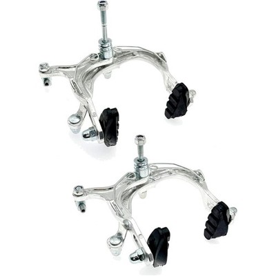 U Fahrradbremsen Set Mountainbike BMX Rennrad Bremse Aluminium Schwarz