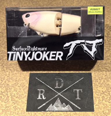 DRT タイニージョーカーRIBBIT TJ GILL<Bone> DRT TiNY JOKER TJ HUMAN (BONE) Color POPPING (RIBBIT) Brass Rattle