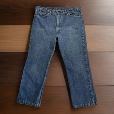 Levi's 517 Jeans Orange Tab Men  s 40x30 Made In USA Vintage Levis Bootcut