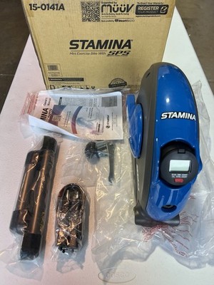 Stamina Mini Exercise Bike with Smooth Pedal System - Blue for Stamina Mini Exercise Bike with Smooth Pedal System - Blue for