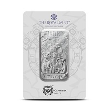 1 oz The Royal Mint Norse Gods Thor Silver Bar (New) 102.17 per troy oz