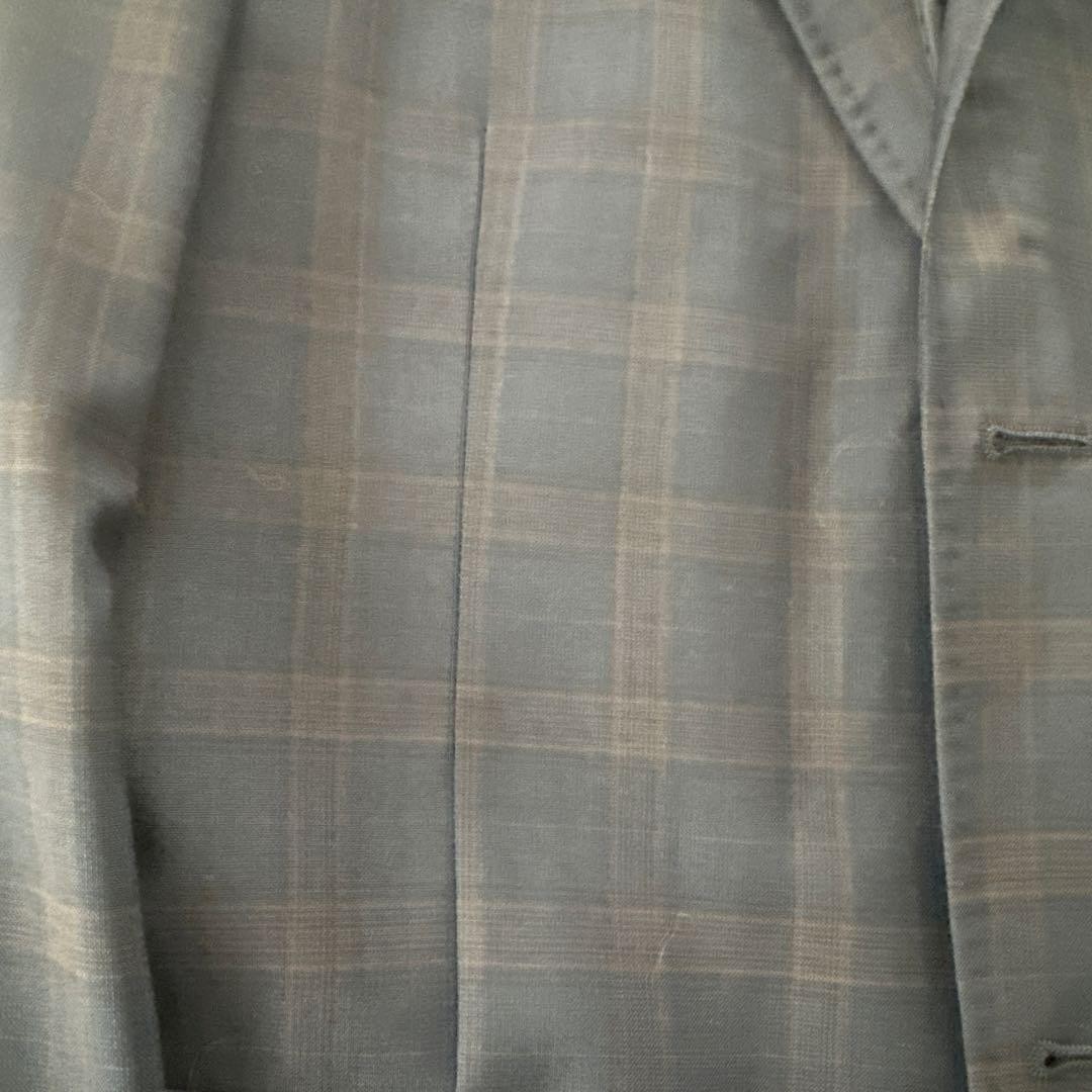 GUCCI スーツ　48 ネイビー×ブラウン　チェック GUCCI Suit 48 Navy x Brown Check F/S from Japan | eBay