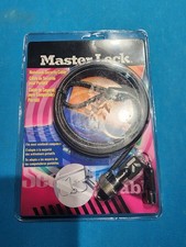 Master Lock Notebook Security Cable Fits Most Notebook Computers Old Stock