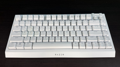 Razer BlackWidow V4 75% Mechanical Gaming Keyboard - White