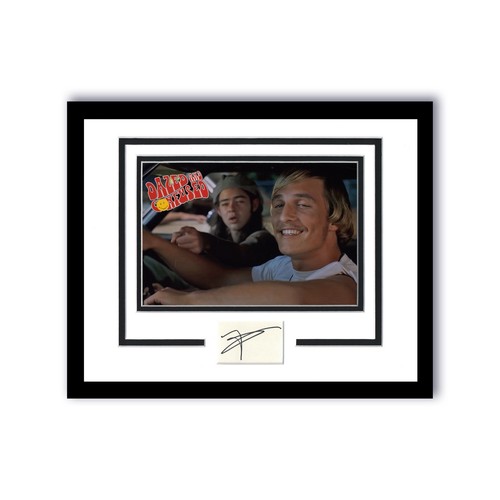 Matthew McConaughey Signed 11x14 Matted Framed  Display Autographed ACOA COA