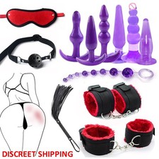 Sex Bondage BDSM Kit Restraints Adjustable Handcuffs Ankle Thigh Cuffs Sex Toys