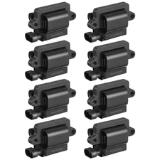 Ignition Coil Pack Set of 8 Compatible with Chevrolet GMC Cadillac Hummer