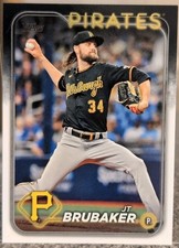 2024 Topps Series 2 #635 JT Brubaker Pirates Baseball Card