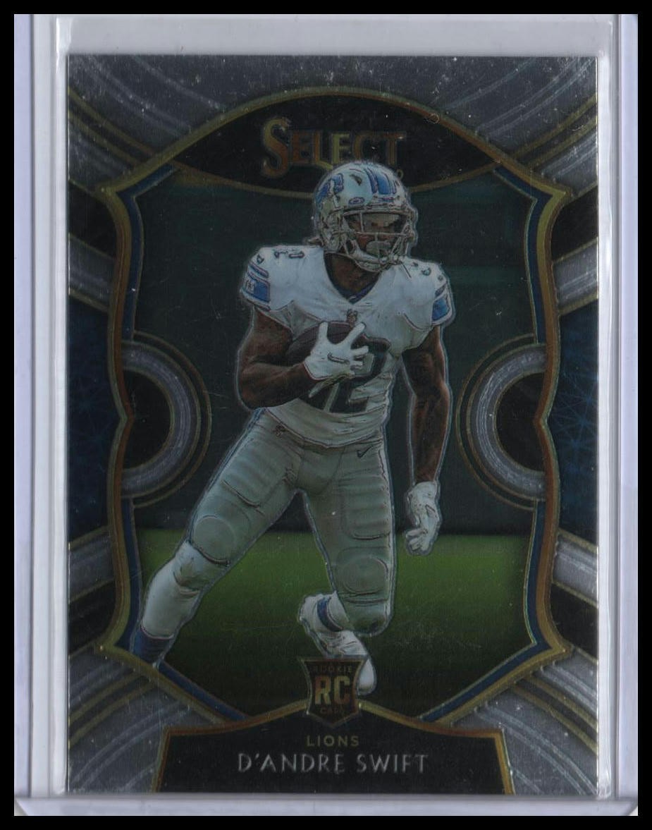 2020 Panini Select D'Andre Swift #51 Rookie