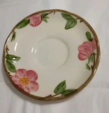 Franciscan Desert Rose Tea Cup Saucer 6” Hand Painted (JJ)