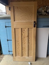 Original 1930s Stripped Pine Internal Doors ("1 over 3" Style)