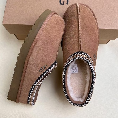 New UGG Women's Tasman Chestnut Suede Upper Slipper Women's Shoes Size US 6-11 - Picture 7 of 13
