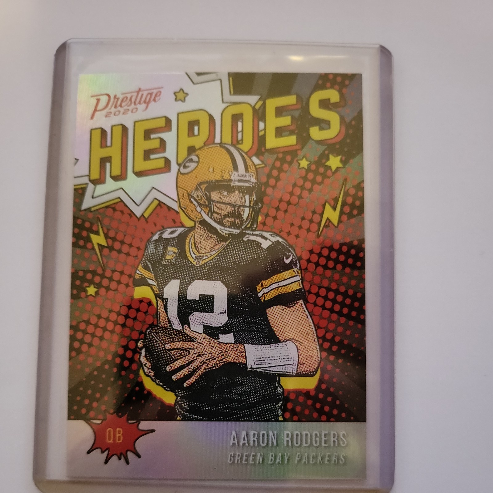 2020 Panini Prestige - Heroes Aaron Rodgers #HE-AR
