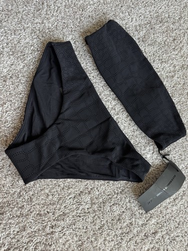 VINTAGE NEU MIT ETIKETT H&M X Alexander Wang schwarz geometrisch Art Deco Bikini Gr. US 8 AUSVERKAUFT - Bild 4 von 13