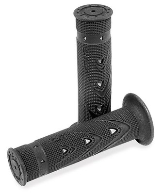 Pro Grip 721 Dual Density Grips - Black/Gray Motorcycle Street Bike PA0721OEGR02