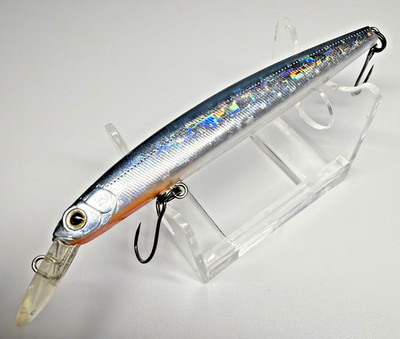 ZipBaits Rigge Slim 80SS Fishing Lure 80mm 5.4g Slow Sinking Minnow Used