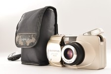  Top Mint w/Case Olympus  mju Stylus ZOOM WIDE 80 Film Camera From Japan