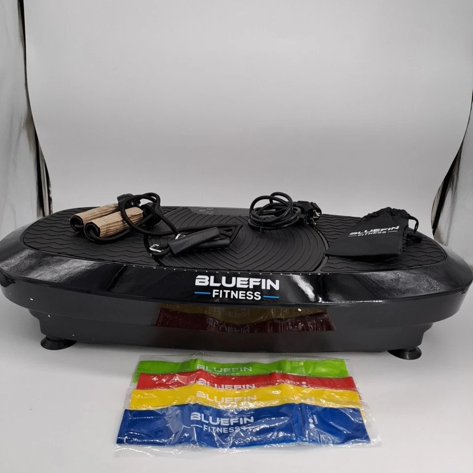 Bluefin Fitness Dual-Motor 3D 3D Vibrationsplatte | Extra Große Anti-Rutsch-Ober - Bild 2 von 4