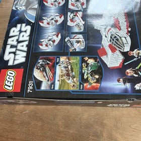 LEGO Star Wars The Clone Wars 7931 Jedi T-6 Shuttle 389pc Complete Set Box