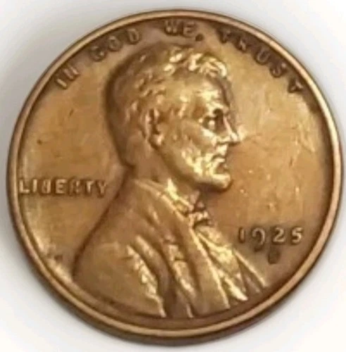 1925-S Lincoln Red Brown Cent ~ XF / EF Condition Free Post