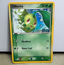Chikorita 51/115 EX Unseen Forces Stamped Reverse Holo 2005 Pokémon LP on eBay