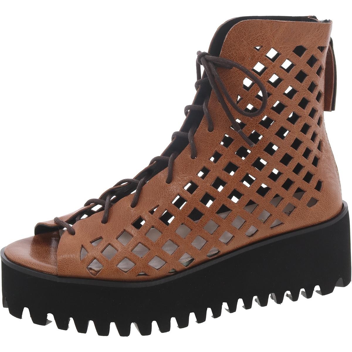 Полностью черные женские сандалии-гладиаторы OT Perf Flatform Camper коричневого цвета BHFO 5934 5590₽