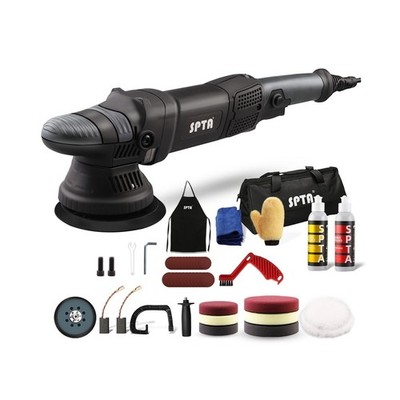 Buffer Polisher, SPTA 5-Inch 125mm Dual Action Random Orbital Car Polisher,Ca...