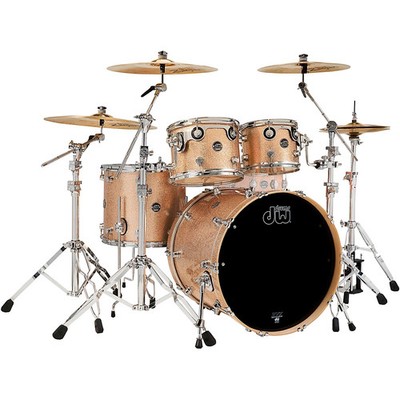 DW 4Piece Performance Series Shell Pack with 22 in. Bass Drum Bermuda Sparkle