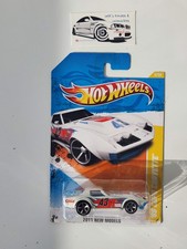2011 Hot Wheels '69 Copo Corvette 4 White