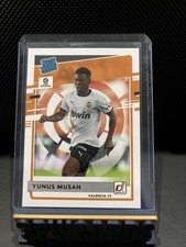 2020-21 Panini Chronicles Donruss Rated Rookies Yunus Musah Rookie Card #3. rookie card picture