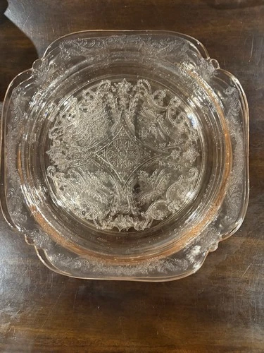 Collector’s Set – Vintage Pink Madrid Depression Glass (8 Pieces) 🌷