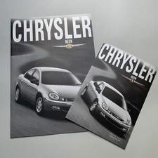 Chrysler Neon Brochure & Price List 2001 UK Issue 18pp Excellent