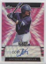 2019 Leaf Metal Draft Pink Wave /10 Antonio Cabello #BA-AC1 Auto