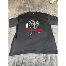 Vintage Kingstree Ultra Bond Graphic T-Shirt Men XL Black Single Stitch USA Made