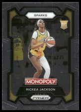 Rickea Jackson Rookie RC 2024 Panini Prizm Monopoly WNBA #63 Los Angeles Sparks