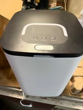 Electric Towel Warmer Spa Bucket HSTW-12 with Timer and Detachable Hooks White