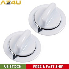 Dryer Timer Control Knob White Replacement For GE WE01X20374 PS8769912 AP5805160