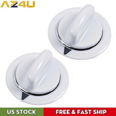 Dryer Timer Control Knob White Replacement For GE WE01X20374 PS8769912 AP5805160