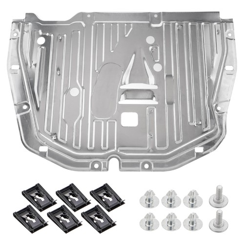 Front Skid Plate for 16-21 Honda Civic Engine Guard Cover Splash Shield Al Alloy - Picture 20 of 20