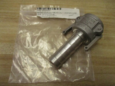 Dixon/Andrews 100-C-AL Barbed to Cam-Lock Hose Fitting 100-C