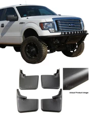 4PCS Mud Flap Splash Guard Mudguard WITHOUT Fender Flares For Ford F-150 04-14